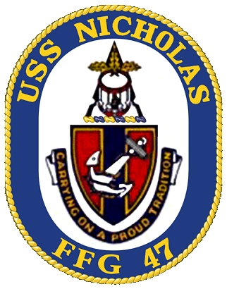 USS Nicholas FFG-47 Wappen
