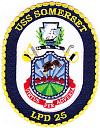 USS Somerset LPD-25 Wappen